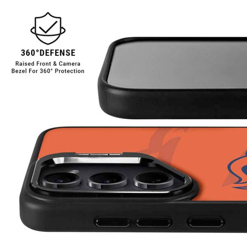 NFL Denver Broncos Double Vision Galaxy S24 Plus Kickstand Case